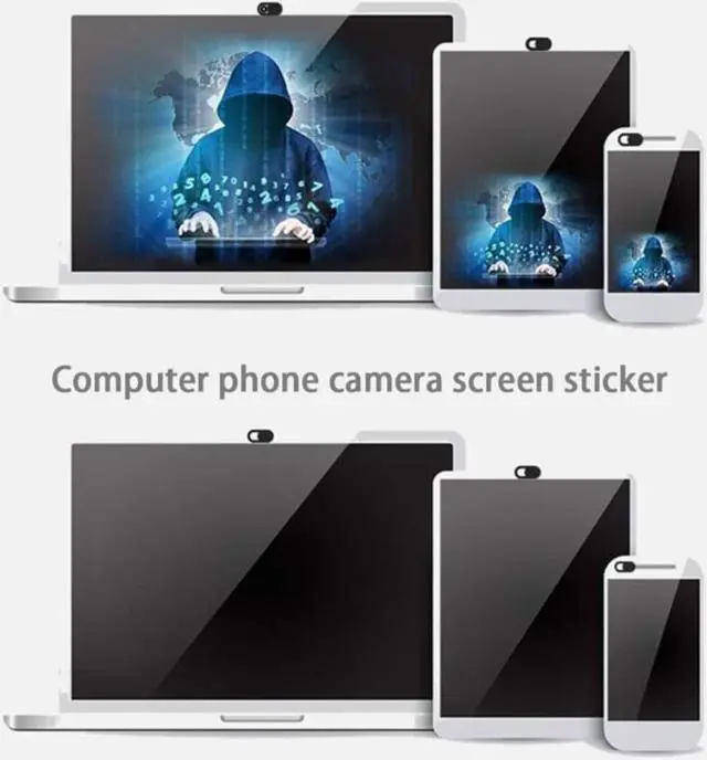 Alt view image 3 of 3 - PC Camera Accessories Smartphone Camera Cover for MacBook iMac Computer Webcam Extensive Compatibility Slim Mini Cover