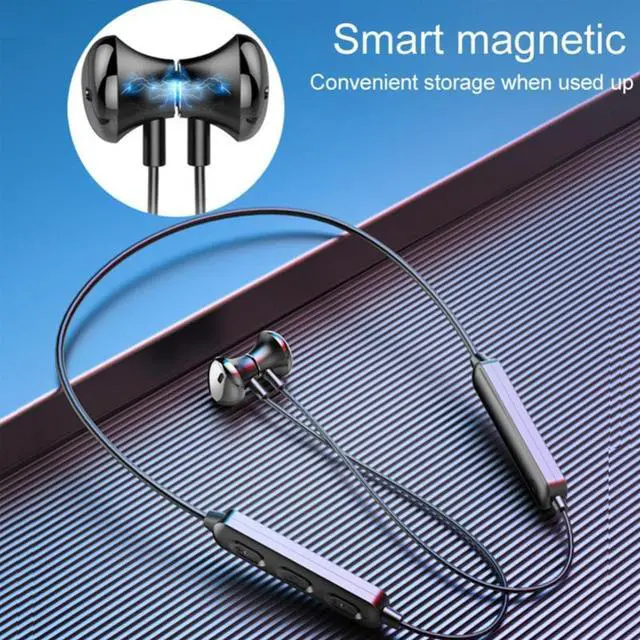 Alt view image 3 of 3 - BT95 Headphone Compact Bluetooth Earphone Rechargeable Earbuds  Wearable Earpieces for Home