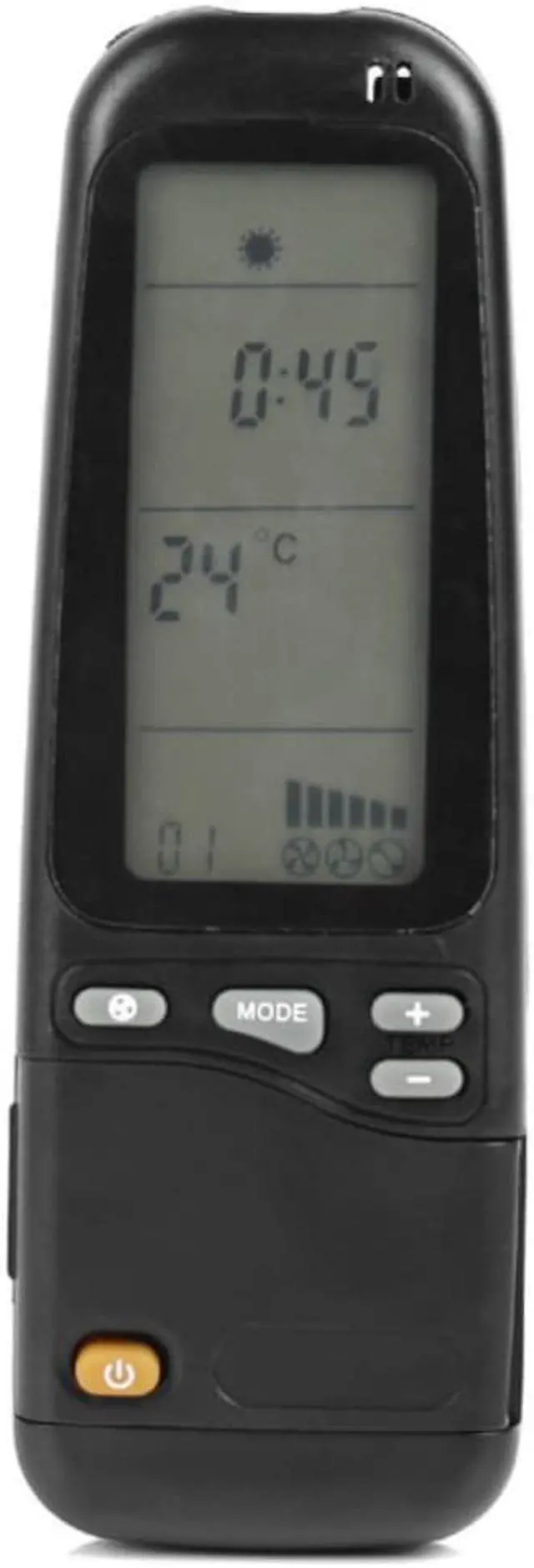 Alt view image 2 of 3 - Air Remote Control Black Air Conditioner Remote Controller For Airwell Electra RC-3 RC-4 RC-7