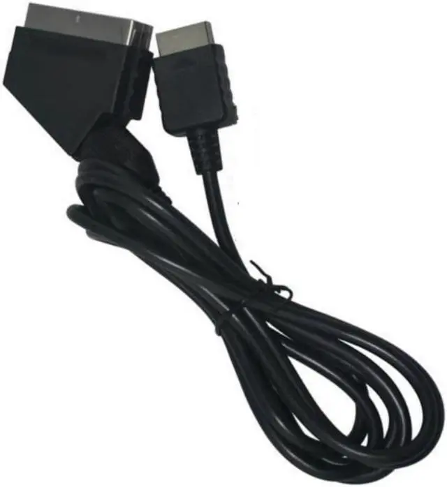 Alt view image 2 of 2 - 1.8m/6ft RGB SCART Wire Cable TV AV for Sony Playstation PS2 PS3 Slim Line Game Consoles