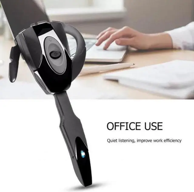 Alt view image 2 of 3 - EX-01 Bluetooth 5.0 Earphones Over-Ear Ear Hook Sport Handsfree Headset For Smart Phone With Volume Control