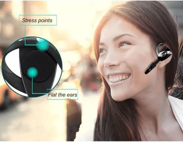 Alt view image 3 of 3 - EX-01 Bluetooth 5.0 Earphones Over-Ear Ear Hook Sport Handsfree Headset For Smart Phone With Volume Control