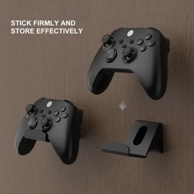 Alt view image 2 of 3 - 2Pcs/set Gamepad Hangers Wall Brackets for PS5/PS4/Xbox One/X/S Series Game Consoles Controller Hook Holder Gaming Accessories