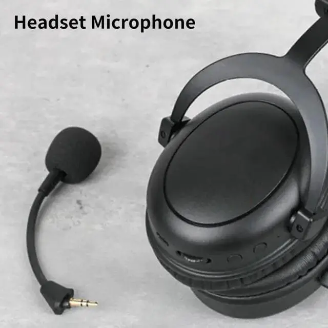 Alt view image 3 of 3 - Mini  High-quality 3.5mm Headphone MIC Replacement with Foam Detachable Microphone Lossless