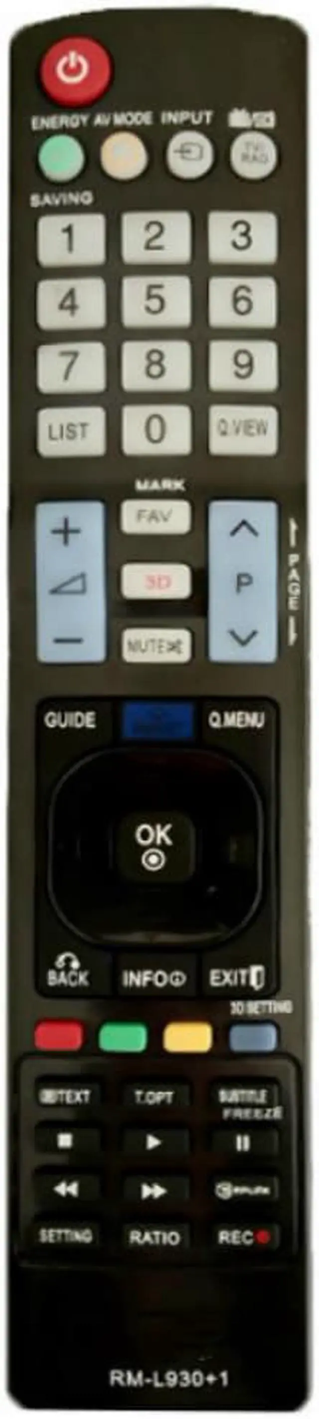Main image of Remote Control for LG Akb74455403 Smart 3D 32lf650v 32lf652v 32lf653v 42lf650v 42lf652v