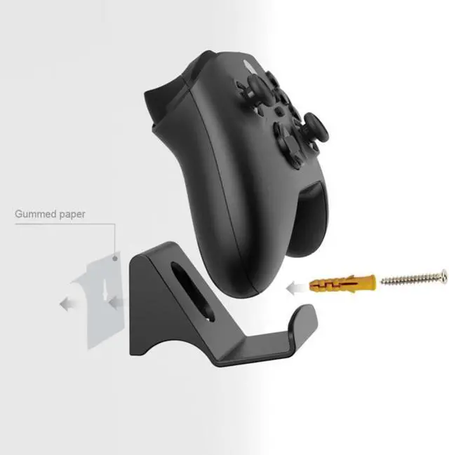 Alt view image 3 of 3 - 2Pcs Game Handle Hook Wall-mounted Universal Wireless Controller Hanging Storage Rack Home Organization Games Accessories