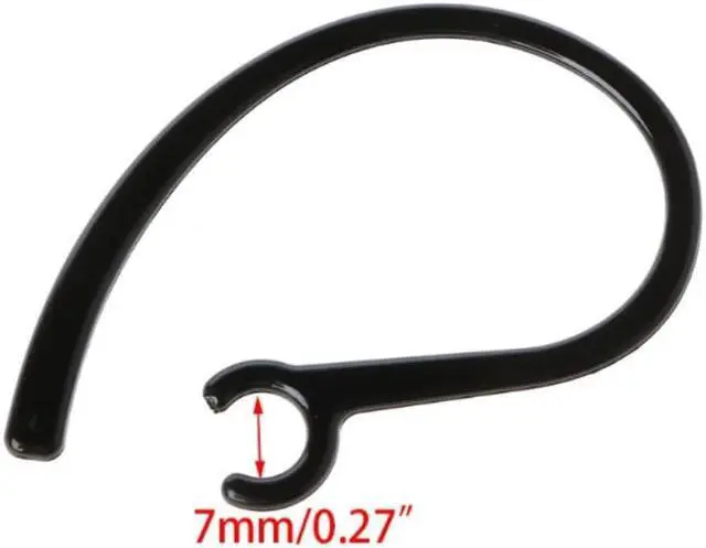Alt view image 2 of 3 - 4 Pairs/Set Replacement 7mm Earhook Earloop Clip For Bluetooth Headset Earphone