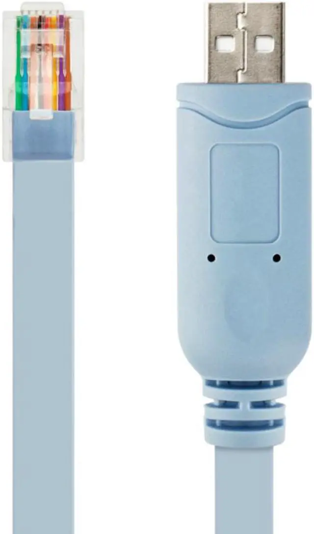 Alt view image 3 of 3 - 1.8M USB To RJ45 For Cisco USB Console Cable CONSOLE Debug line A7H5 for Cisco H3C HP Arba 9306 huawei router rollover console