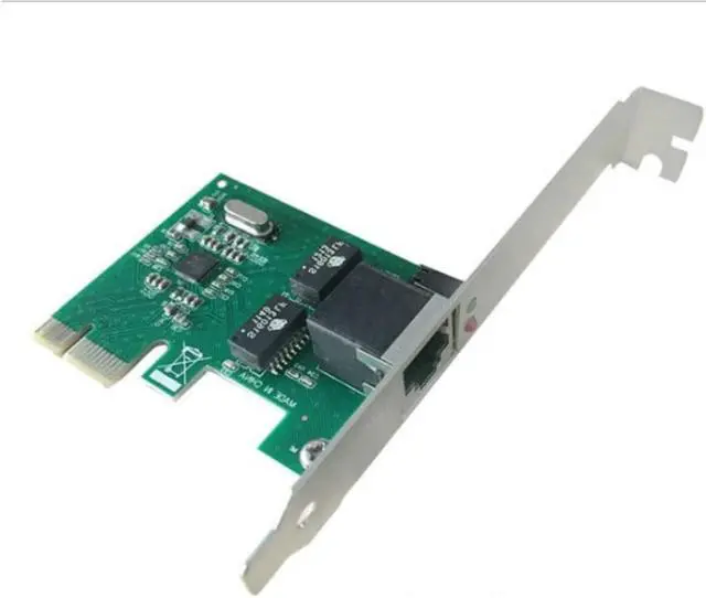 Alt view image 2 of 3 - 100/1000Mbps Gigabit Ethernet PCI Express PCI-E Network Card 10/100/1000M RJ-45 RJ45 LAN Adapter Converter Network Controller