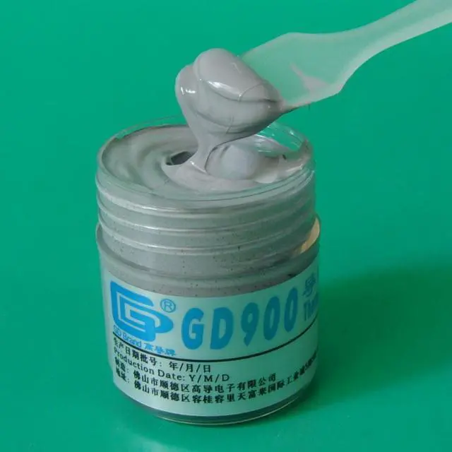 Alt view image 3 of 3 - GD900 30g Heat Thermal Grease Gray CPU Chip Heatsink Grease Paste Conductive Nano Compound Silicone