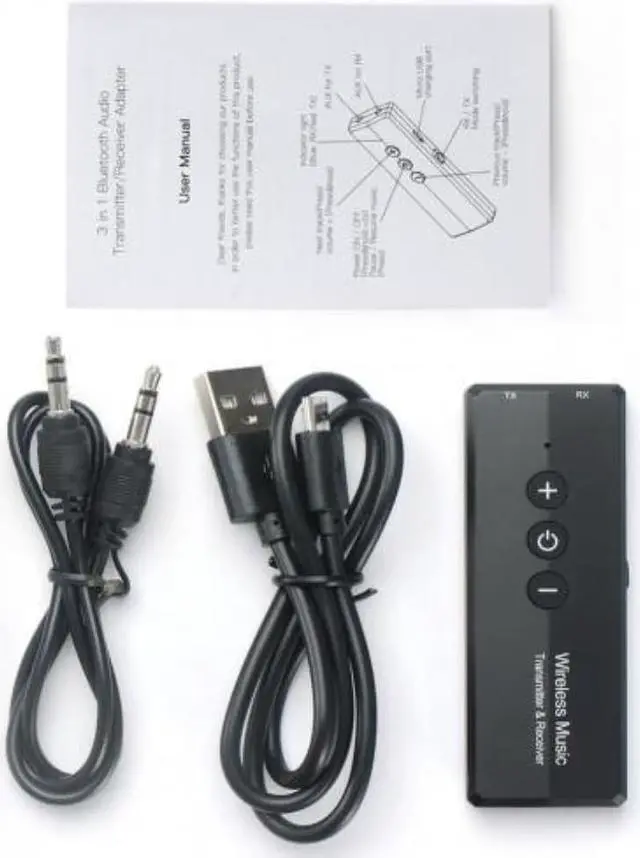 Main image of 2-in-1 Bluetooth 5.0 Receiver Transmitter Adapter Wireless Audio Transceiver