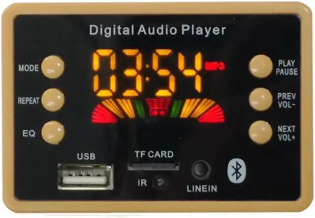 Alt view image 2 of 3 - Bluetooth 5.0 car MP3 Bluetooth decoder board Support USB TF AUX FM EQ function Audio Radio Module For Car accessories