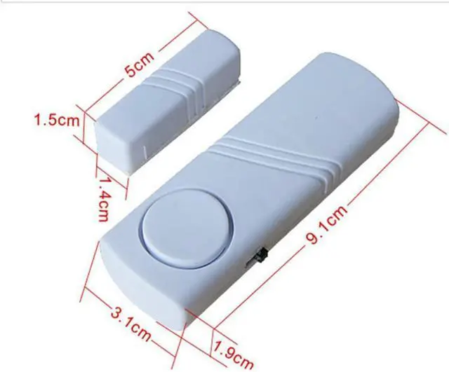 Alt view image 3 of 3 - Magnetic Wireless Motion Detector Alarm Barrier Sensor for Home Security Door Alarm System