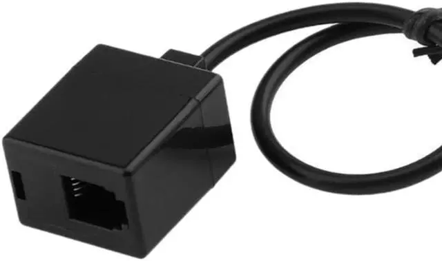 Alt view image 2 of 3 - Headset Adapter Extension Cable RJ9 4P4C Male To RJ9 4P4C Female Converter for Telephone Wire Cord Phone Adapter