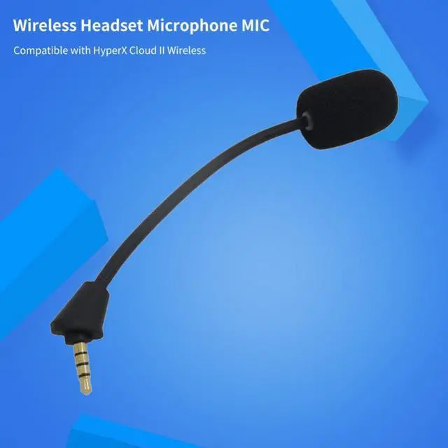 Alt view image 3 of 3 - Excellent Headset Microphone High Clearly Wear Resistant Portable for Kingston HyperX CLOUD II Wireless