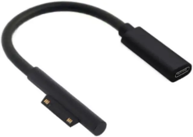 Main image of USB Type-C Power Supply for Microsoft Surface Pro 4 5 6 Go 0.2M 15V PD Charging Adapter Cable DC Cord Fast Charger Tablet
