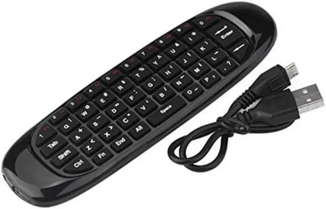 Alt view image 2 of 3 - C120 Bluetooth-compatible Fly Mouse Mini Wireless Keyboard &  Remote Control & 3-Gyro + 3-Gsensor for Smart TV