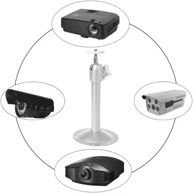 Alt view image 2 of 3 - Extending Ceiling Projector Mount Projector Wall Mount Bracket Ceiling Projector Stand for Home Office Stage LCD/DLP