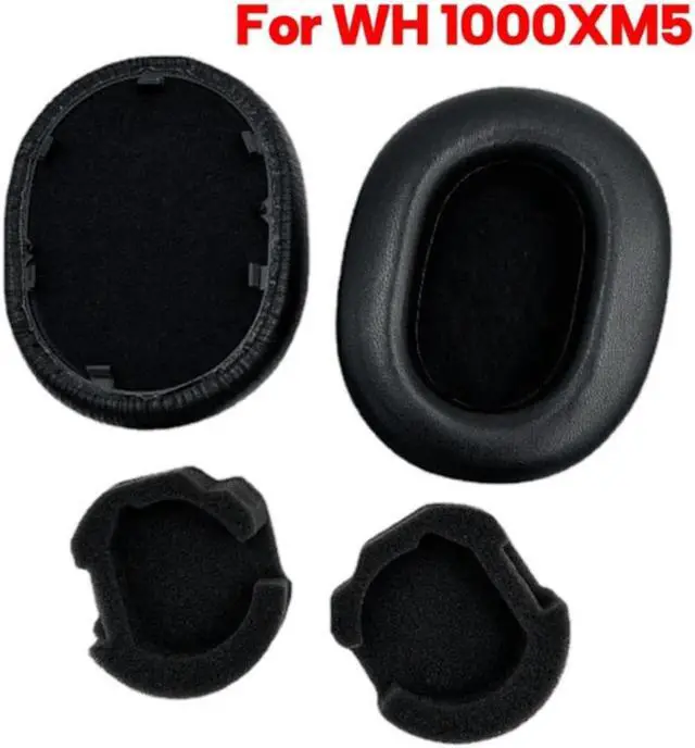 Alt view image 2 of 3 - Universal Replacement Ear Pads for WH-1000XM5 Headphone Sleeve Ear Cover