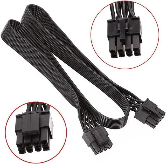 Main image of CPU 8 Pin Male to CPU 8 Pin (4+4) Male EPS-12V Motherboard Power Adapter Cable for Corsair Modular Power Supply (60cm)