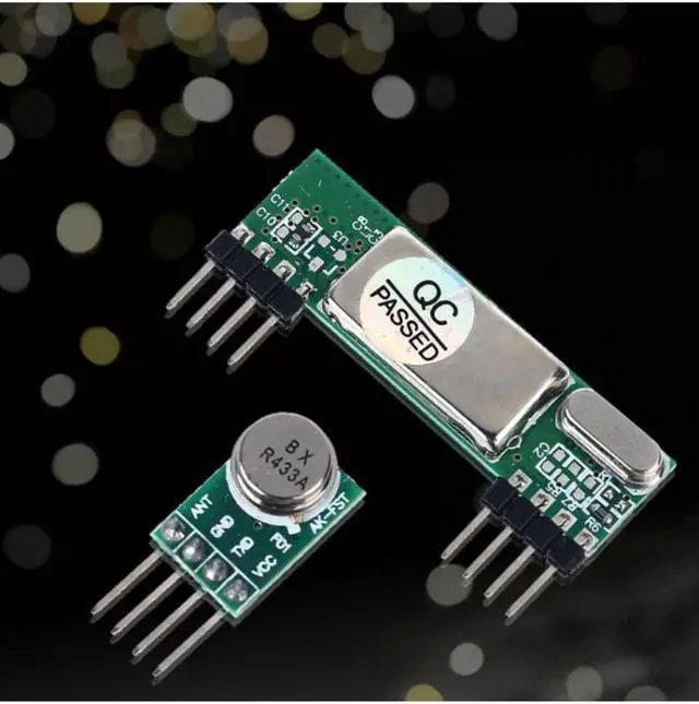 Alt view image 3 of 3 - RXB6 433Mhz Superheterodyne Wireless Receiver Module + AK-FST small transmitting superheterodyne module