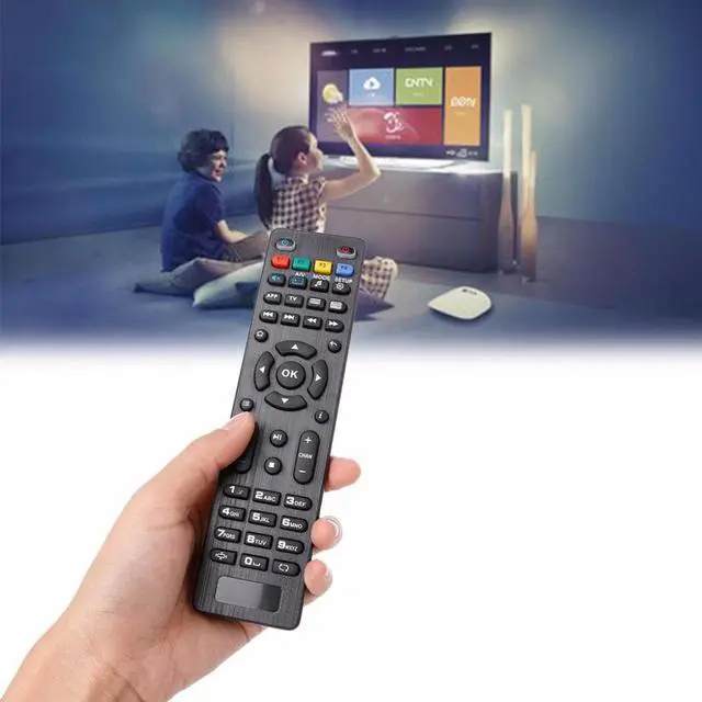 Alt view image 2 of 3 - ALITER IR Remote Control For MAG 250 254 256 260 261 270 275 Smart TV IPTV Replacement telecommande Black Plastic