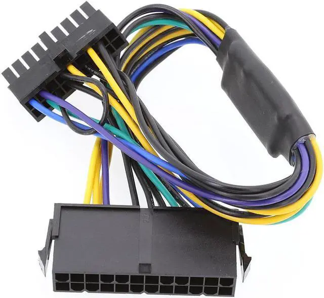 Main image of PSU ATX 24Pin to 18Pin Adapter Converter Power Cable Cord for HP Z420 Z620 Desktop Workstation Motherboard 18AWG 30CM