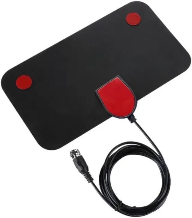 Alt view image 3 of 3 - Multi-directional Indoor Digital HDTV Antenna 50 Miles Range Amplifier Signal Booster 1080P Free Local Channels