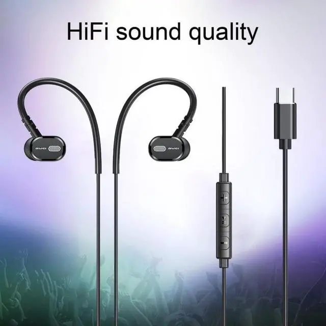 Alt view image 3 of 3 - Useful Wired Earphone Sensitive Volume Control Lightweight Mini Stereo In-ear Earbuds