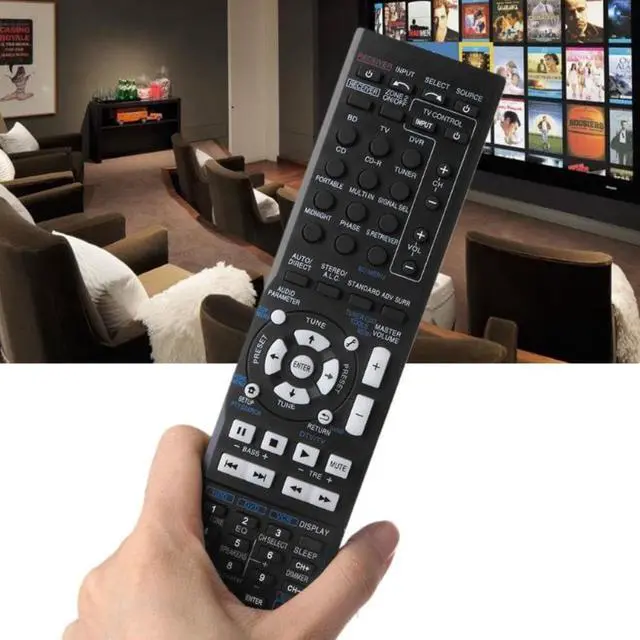 Alt view image 3 of 3 - AXD7534 Remote Control for Pioneer AV Receiver Home Theater AXD7568 AXD7584 AXD7586 AXD7623 VSX-819H-S VSX-819H Vsx520
