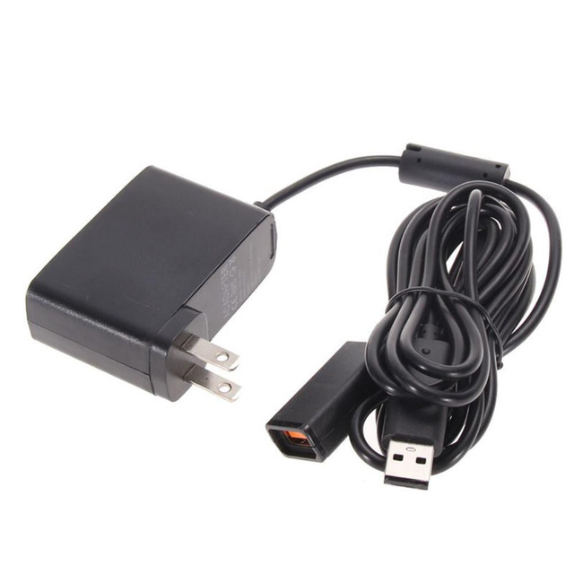 thumbnail image 2 of AC Power Adapter Charger For Microsoft Xbox 360 Kinect Sensor – Model 1198, BTG130, Black, Wired 2 of 5