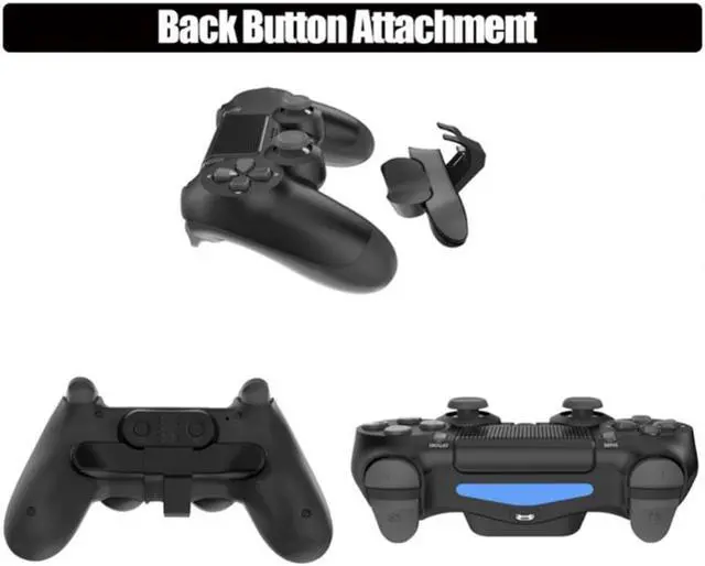 Alt view image 3 of 3 - Extended Gamepad Back Button Attachment Joystick Rear Button With Turbo Key Adapter For PS4 Game Handheld Controller Extension