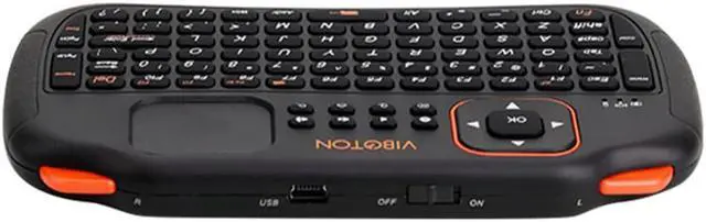 Alt view image 3 of 3 - Universal Wireless 2.4G Gaming Keyboard Air Mouse With Wireless Keyboard Touchpad Handheld Work For PC Smart TV Game console