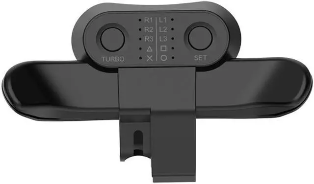 Main image of Extended Gamepad Back Button Attachment Joystick Rear Button With Turbo Key Adapter For PS4 Game Controller Accessories
