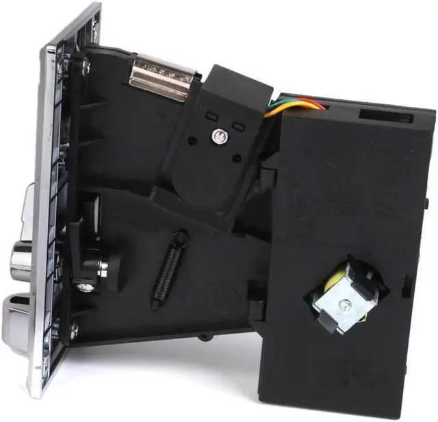 Alt view image 3 of 3 - Multi Coin Acceptor Electronic Roll Down Coin Acceptor Selector Mechanism Vending Machine Mech Arcade Game Ticket Redemption