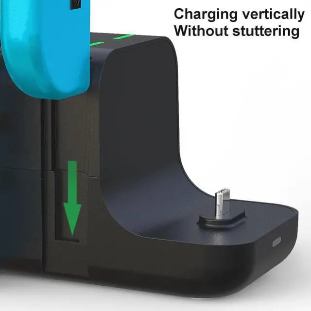 Alt view image 3 of 3 - Switch Joy Con Controller Charger Dock Stand Station Holder for Nintendo Switch NS Joy-Con Game Support Dock for Charging