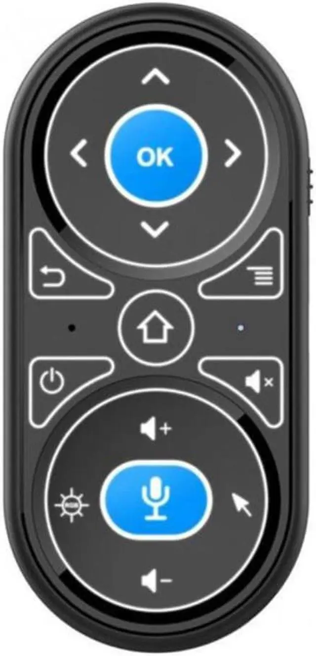Main image of 2022 G-11 2.4G Wireless Remote Controller Air Mouse RGB Backlit Google Voice Search Rechargeable Wireless Remote Control