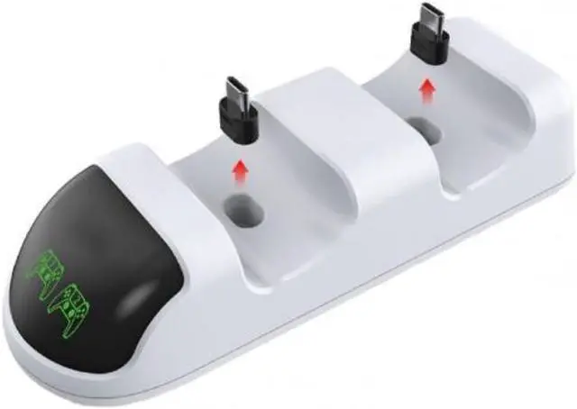 Main image of Dual Ports Gamepad Charging Dock Station Charger Joystick Accessory for PS5