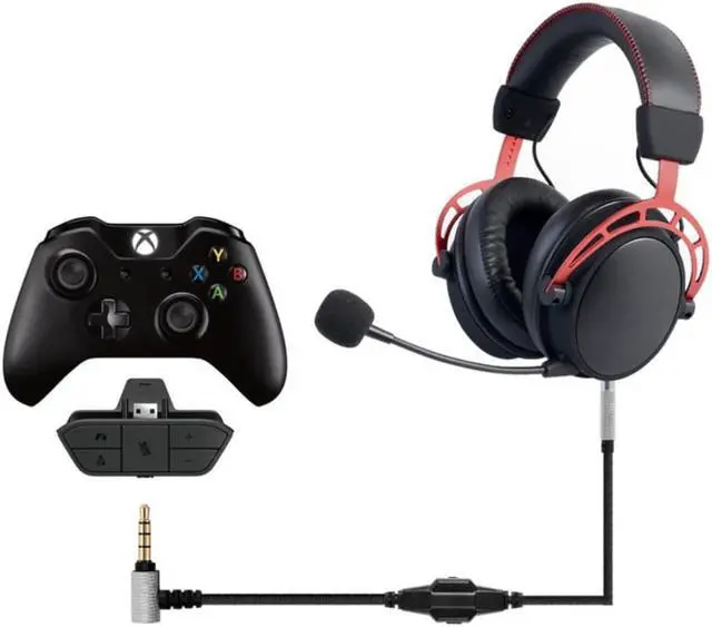 Alt view image 2 of 3 - Gaming Cable Audio Cord Extension 2m Long Headphones for Cloud Mix Cloud Alpha Headphones Noise Canceling Headset Cable