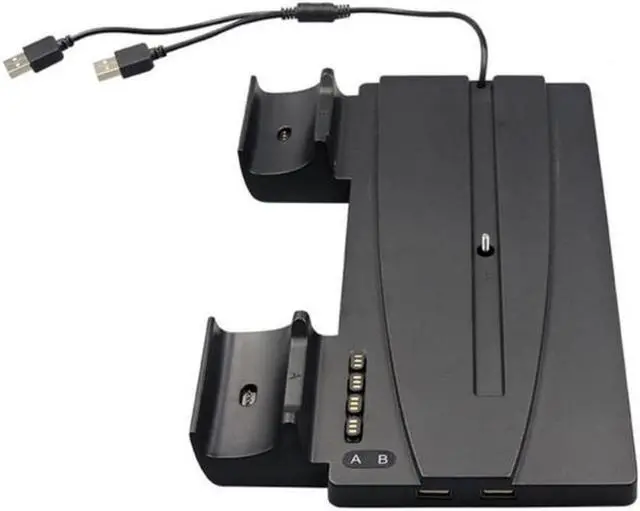 Main image of Charging Dock Handle Charger Station Dual Charger Ports Universal Vertical Stand for PS5 Gaming Controllers Handles Kit