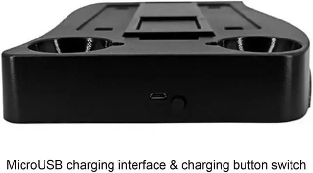 Alt view image 3 of 3 - Stable Anti-slip Game Console Gamepad Charging Base Storage Rack for PS VR2/Move