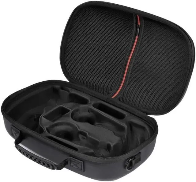 Alt view image 3 of 3 - Compact Traveling Box EVA Carry Bag for Pico 4 VR Headset Box Zipper Organizers Easy to Open Close Hard Carrying Holders