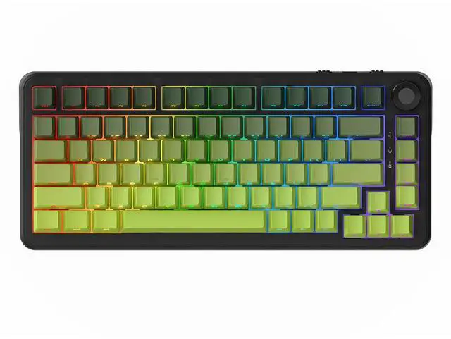 AJAZZ AK820 MAX Plus Gaming Keyboard Tri Mode 8000mAh Gasket TFT