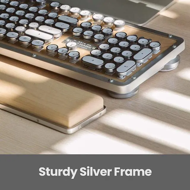 Alt view image 4 of 5 - AZIO Retro Classic Palm Rest in Maple Wood (PR-RC-W02)