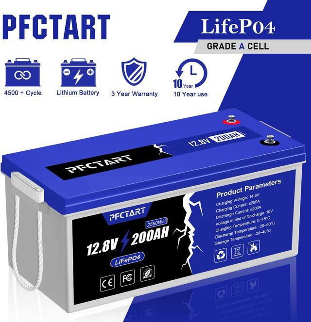 12V 200Ah LiFePO4 Lithium Deep Cycle Battery