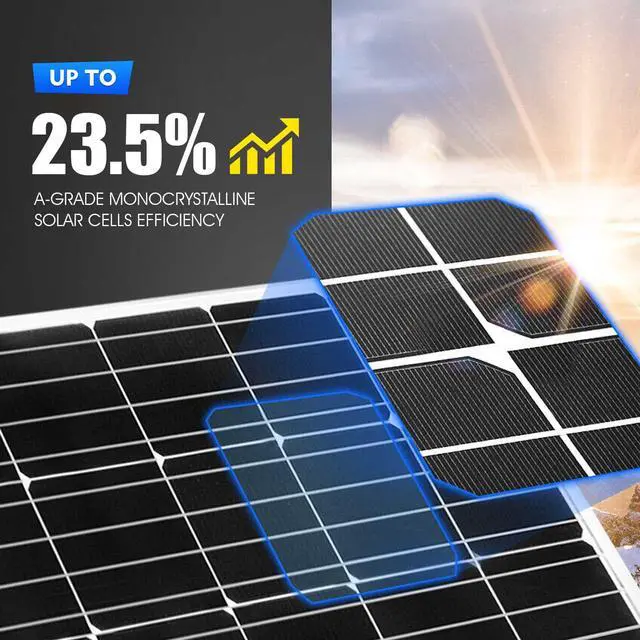 Alt view image 5 of 7 - 200W 12V Mono Solar Panels 200 Watt Solar Cells Power Home RV Trailer Marine