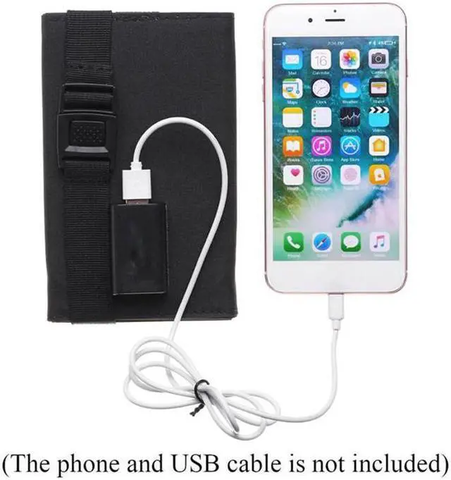 Alt view image 3 of 7 - 100Watt Solar Panel Folding PV Power Bank Outdoor Camp Hiking USB Phone Charger