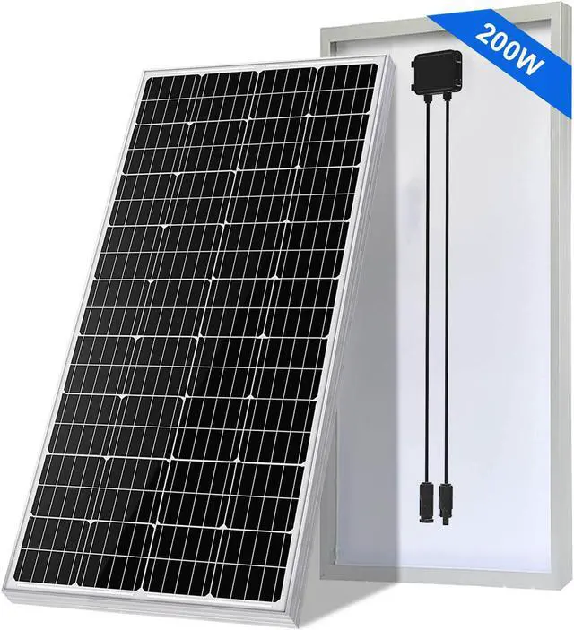 Alt view image 2 of 7 - 600W Watt Mono Solar Panel 12V Charging Off-Grid Battery Power RV Home Boat Camp