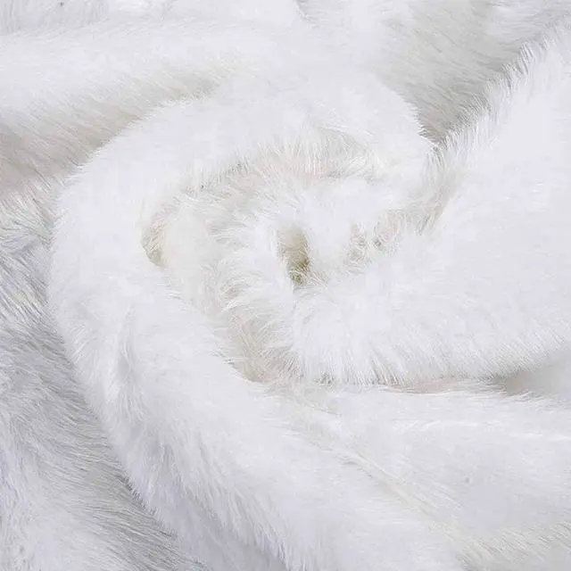 Alt view image 4 of 7 - Christmas Tree Skirt Snowy White Faux Plush Fur Floor Ornament Xmas Party Decor