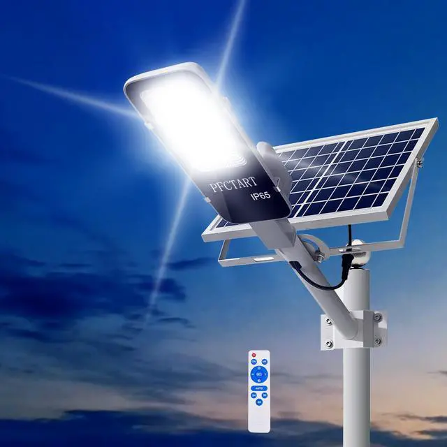 Main image of PFCTART 150W Commercial Solar Street  Light LED Lamp Outdoor Area Dusk To Dawn Wall Lamp